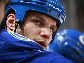 VANCOUVER — Kevin Bieksa doesn't like to use injuries as an excuse, but the Canucks defenceman battled an abdominal ailment the last six weeks. (Photo by Jeff Vinnick/Vancouver Canucks/NHL).