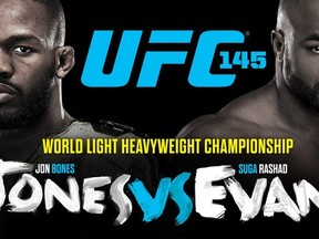 UFC 145 TITLE CARD