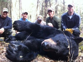 David Booth kills black bear