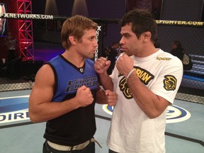 Urijah Faber (left) will now face Renan Barao for the interim UFC bantamweight title at UFC 148 on July 7th. Barao replaces injured champ Dominick Cruz.