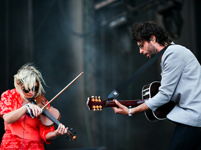 The Head & The Heart onstage at Sasquatch Music Festival. Photo: Kyle Johnson