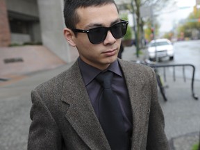 Surrey resident Emmanuel Alviar was sentenced to one month in jail for his participation in the Stanley Cup riot a year ago. (Jason Payne/PNG FILES)