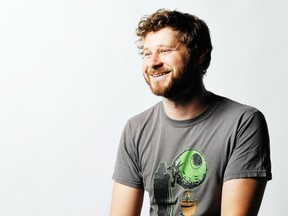 Dan Mangan in The Province studio talking about the release of his new album entitled Oh Fortune on Thursday, September15, 2011 . (photo by Jenelle Schneider/PNG)(The Province story by Stuart Derdyn)