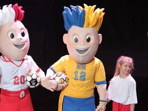 euro 2012 mascots