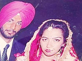 Vancouver resident Manjit Singh Badyal, left, has been sentenced to life in prison in India for the 2009 murder of his wife, Kuldeep Kaur Badyal, right. (HANDOUT PHOTO)