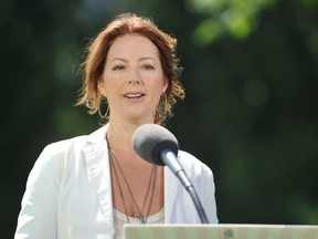 Sarah McLachlan announces the lineup for Voices in the Park, in Vancouver on June 18,  2012.
