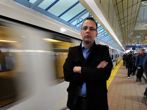 Jordan Bateman, B.C. director of the Canadian Taxpayers Federation, is a frequent critic of what he calls wasteful spending by TransLink. (Steve Bosch/PNG FILES)