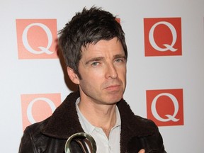 Noel Gallagher at The Grosvenor House Hotel on October 24, 2011 in London, England.