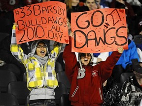 John Barsby fans travel well, and they're only too happy to ferry hop for games at BC Place Stadium. (PNG photo)