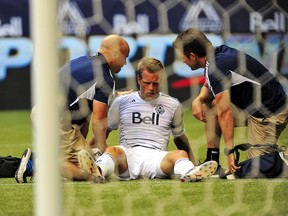 Whitecaps captain Jay DeMerit could return this Saturday in Portland. (Photo by Jessica Haydahl/Getty Images)