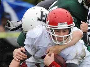 Mouat fullback Taylor Hinton (pictured) will team with Maleek Irons to put the giddy-up in the Mouat offence. (PNG photo)