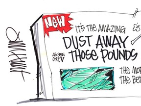 dust away those pounds