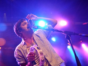 California rock group Young The Giant play the Commodore Ballroom in Vancouver, B.C. on Aug. 31, 2012. STEPHANIE IP PHOTO.