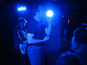 Future Islands frontman Samuel Herring impressed fans at the Biltmore Cabaret on Monday, Sept. 10 with his wild onstage antics