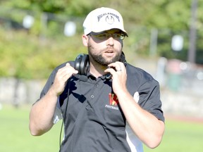 West Vancouver Highlanders head coach Shawn Anderson. (PNG photo)