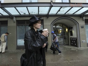 East Hastings Street residents were too impressed that B.C. Housing workers have been expensing meals, drinks and flowers on agency credit cards, especially given the problems with some of their rundown properties where they house poor people. (Jason Payne/ PNG FILES)