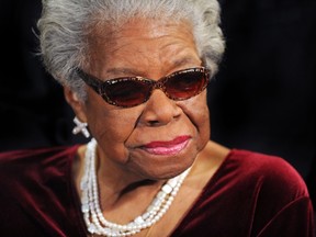 AARP honoree and poet Maya Angelou attends the AARP Gala in Washington, D.C., Thursday, December 9, 2010. (Olivier Douliery/Abaca Press/MCT)