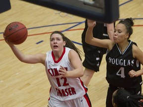 SFU's Carla Wyman and the rest of the Clan had their moments Tuesday in a loss at Washington State. (Ron Hole, file photo, SFU athletics)