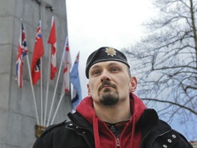 Afghanistan combat veteran Kevin Berry of Port Moody says the nation has broken its trust with veterans by limiting disability payments for permanent disabilities military personnel have received while serving Canada. (Glenn Baglo / PNG FILES)
