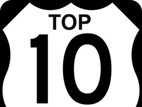 Top 10s for boys and girls volleyball