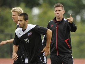 SFU head coach Alan Koch has his team pointed in the direction of the NCAA Div. 2 men's Final Four in Georgia. (PNG)