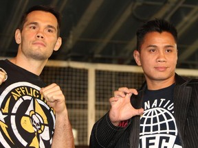 Rich Franklin (left) squares off with Cung Le in the main event of UFC Macao early Saturday morning on Fuel TV and Rogers Sportsnet. (photo courtesy of UFC)