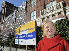 Providence Health Care President and CEO Dianne Doyle is working hard to bring about the reconstruction and renewal of St. Paul's Hospital.  (Jason Payne/PNG)