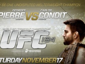 UFC 154 POSTER