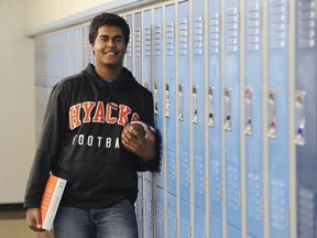 New Westminster Secondary standout student-athlete Arjun Venkatesh lives a centred life in the Royal City. (Jason Payne, PNG)