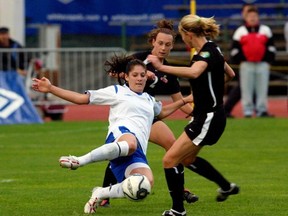 Kara Lang is one of the many Canadian internationals who've come through the Vancouver Whitecaps program over the years.  For the first time since joining the W-League in 2001, the Whitecaps won't be running a women's team in 2013.