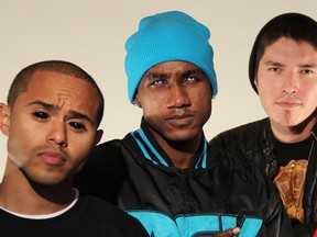 Hopsin (second from left), myfunkvolume.com