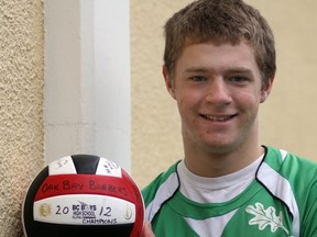 Oak Bay's Lars Bornemann is The Province's 2012 B.C. high school boys volleyball Player of the Year, (Adrian Lam, The Victoria Times-Colonist)