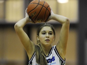 Surrey Christian's Taylor Williamson is a three-sport star for the Falcons. (Gerry Kahrmann, PNG)