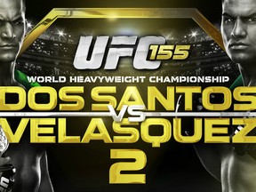Junior dos Santos and Cain Velasquez meet in a heavyweight title rematch Saturday night at UFC 155.