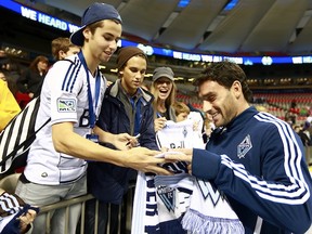 Former Vancouver Whitecaps defender Martin Bonjour wrote Caps' fans a kind message on Twitter on Tuesday. The Caps waived Bonjour last week. (Getty Images)