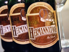 Vancouver Island Brewery Hermannator vertical