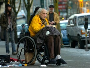 Street scene in the Downtown Eastside illustrated a 2008 report by Vancouver police about the lack of resources for the mentally ill. NICK PROCAYLO/Png files