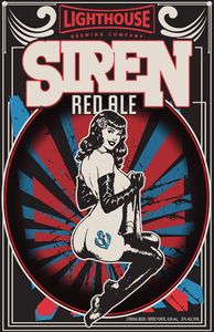 Lighthouse Siren Red Ale label