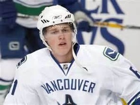 Kevin Connauton is aiming for one of the last spots on the Vancouver Canucks blueline.