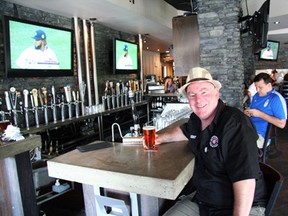 CAMRA Vancouver President Paddy Treavor at St. Augustine's in East Vancouver.
