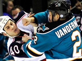 Jim Vandermeer believes he can bring toughness and consistency to the Vancouver Canucks after the unrestricted free agent defenceman signed a one-year, two-way deal Monday. (Getty Images via National Hockey League).