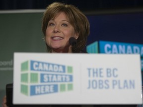 Many readers can't stand Premier Christy Clark's B.C. Jobs Plan ads, especially in light of job losses in B.C. (Ward Perrin/PNG FILES)