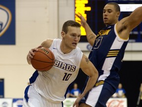 UBC's fifth-year senior Doug Plumb is on a drive to get his team to the CIS nationals. (Richard Lam, UBC athletics)
