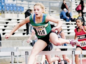 Langley's Georgia Ellenwood is kicking up her heels after signing with the Wisconsin Badgers. (PNG file photo by Wilson Wong)