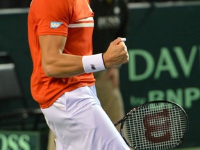 Canada's Milos Raonic will return to Vancouver in April when Italy comes to town for Davis Cup quarterfinal action.