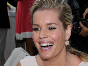 Rebecca Romijn hasn't got the blues anymore