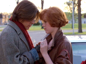 Unconventional? Yes. But Claire and Bender of The Breakfast Club are still one of my all-time favourite on-screen couples. (GOOGLE IMAGES)
