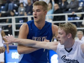 UBC's David Wagner has developed into a front court force this season with the Thunderbirds. (Richard Lam, UBC athletics)