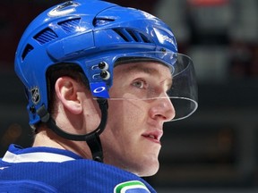 Dale Weise believes that Manny Malhotra is bringing expertise and not an uncomfortable situation as a player on injury reserve for the rest of the season, but still practising with the Vancouver Canucks. (Getty Images via National Hockey League).