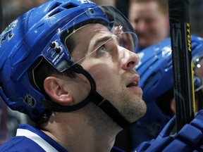 With Dale Weise sustaining a shoulder injury on Saturday in Los Angeles, defenceman Keith Ballard (above) will play wing again tonight for the Vancouver Canucks.
(Getty Images via National Hockey League).